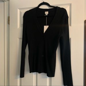 a new day Black Cardigan